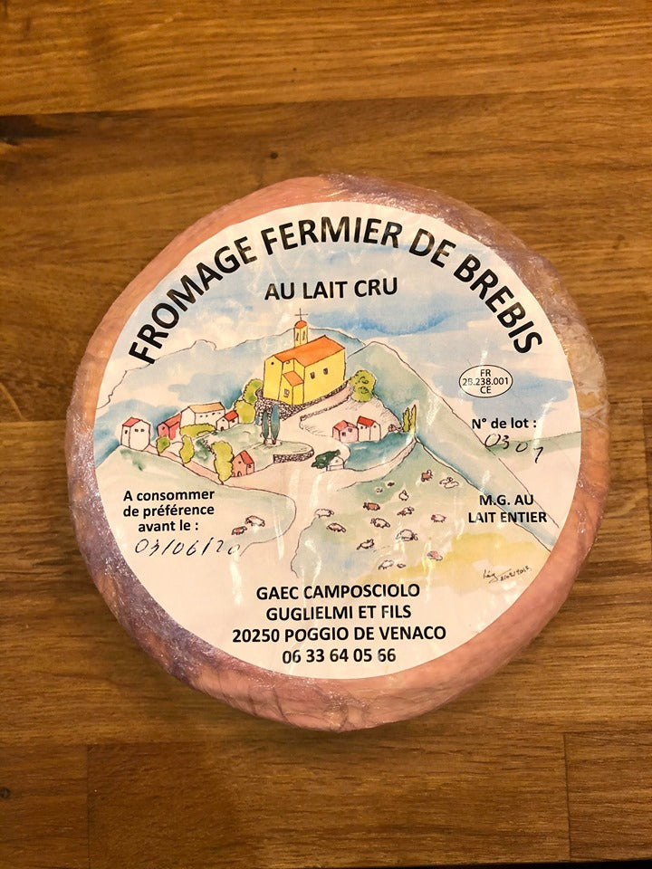 fromage de brebis gugliemi